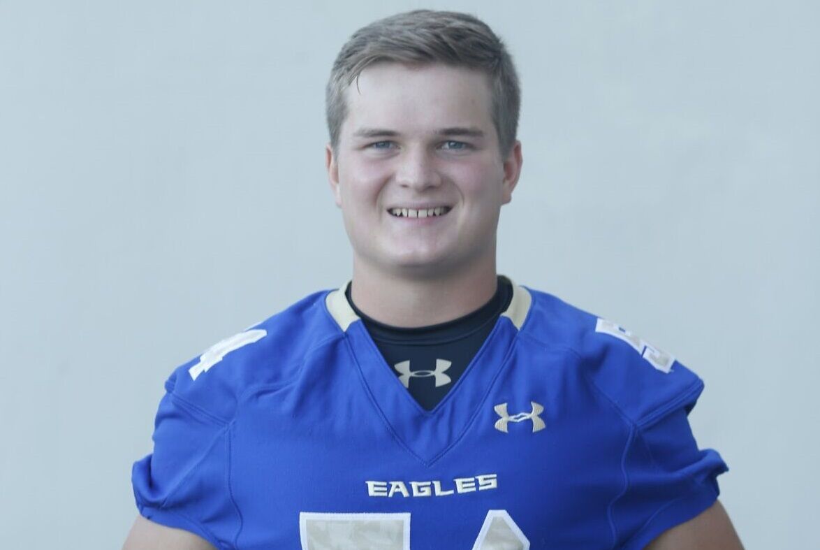 Week 9 football Player of the Week (staff choice): Caden Marley, Rejoice Christian